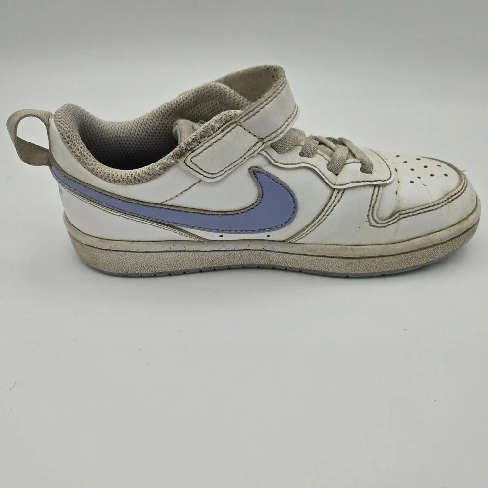 Nike Court Borough Low Recraft dv5457-103 size 13C blue and‎ white
